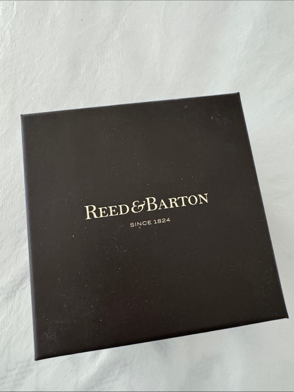 Reed & Barton Silver Cross Box